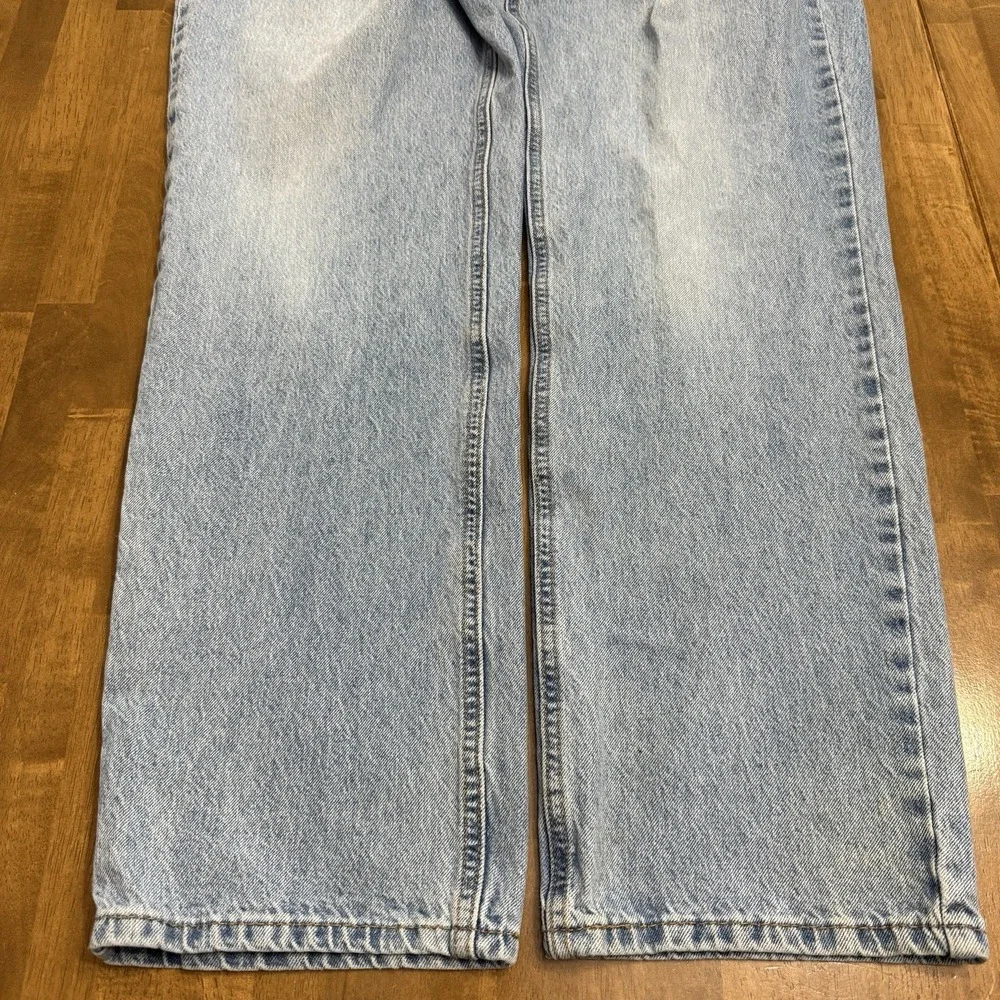 Levi's 541 jeans men's 36x32 light wash blue relaxed western cowboy Levi Strauss